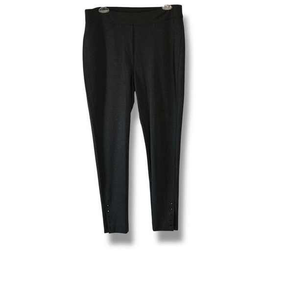 Chico's Charcoal Gray‎ Pull on Pants, Chico's Size 2 - Picture 11 of 11